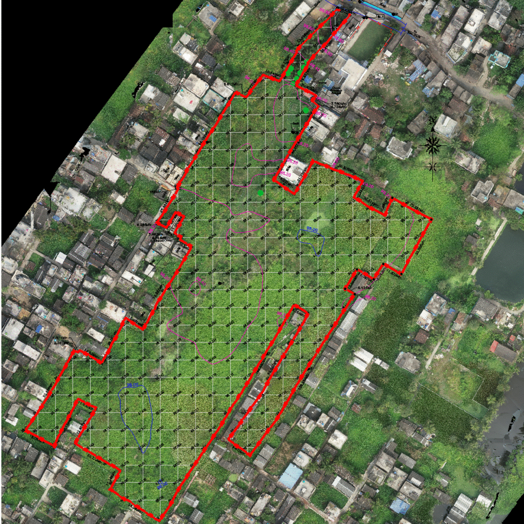 Rajarhat Ghuni CAD Boundary